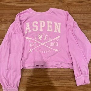 Wild Fable Pink Graphic Sweatshirt